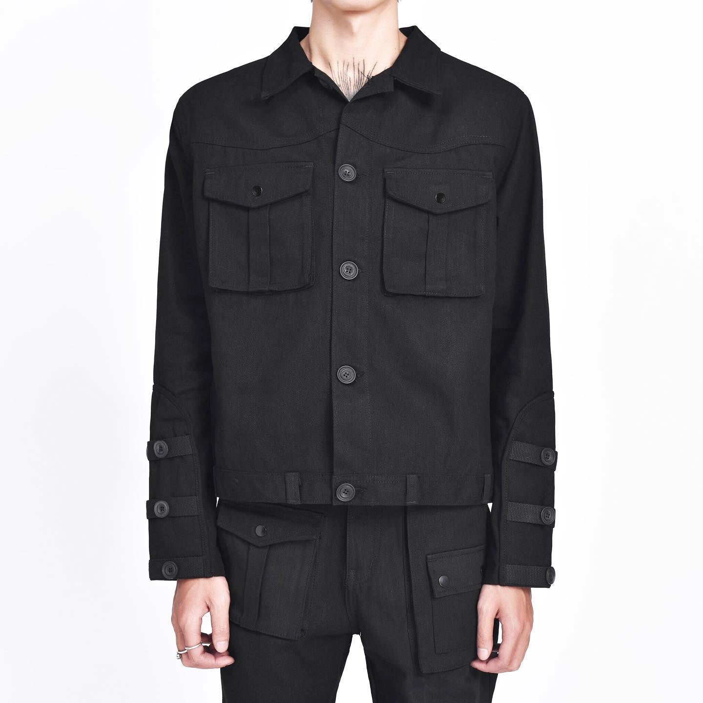 BONDAGE KAKI JACKET