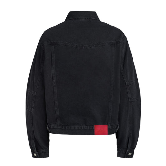 WASHED OVERSIZED DENIM JACKET