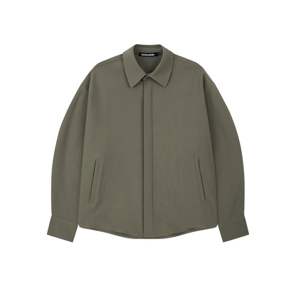 SOBER BUTTON UP OVERSHIRT
