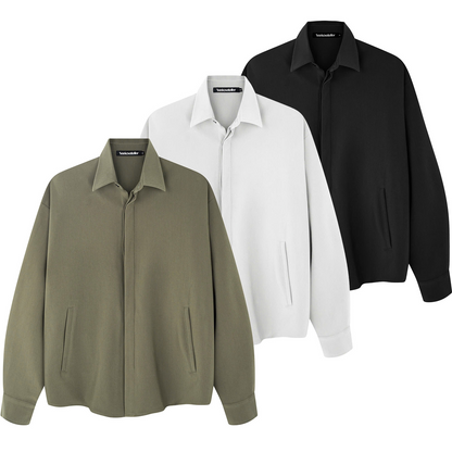SOBER BUTTON UP OVERSHIRT