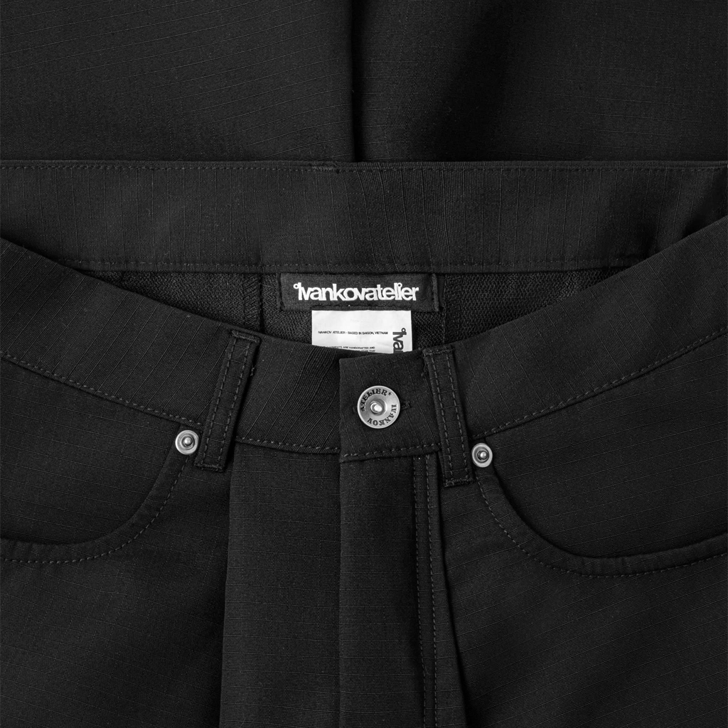 ENGINE CARGO SHORT (BLACK)