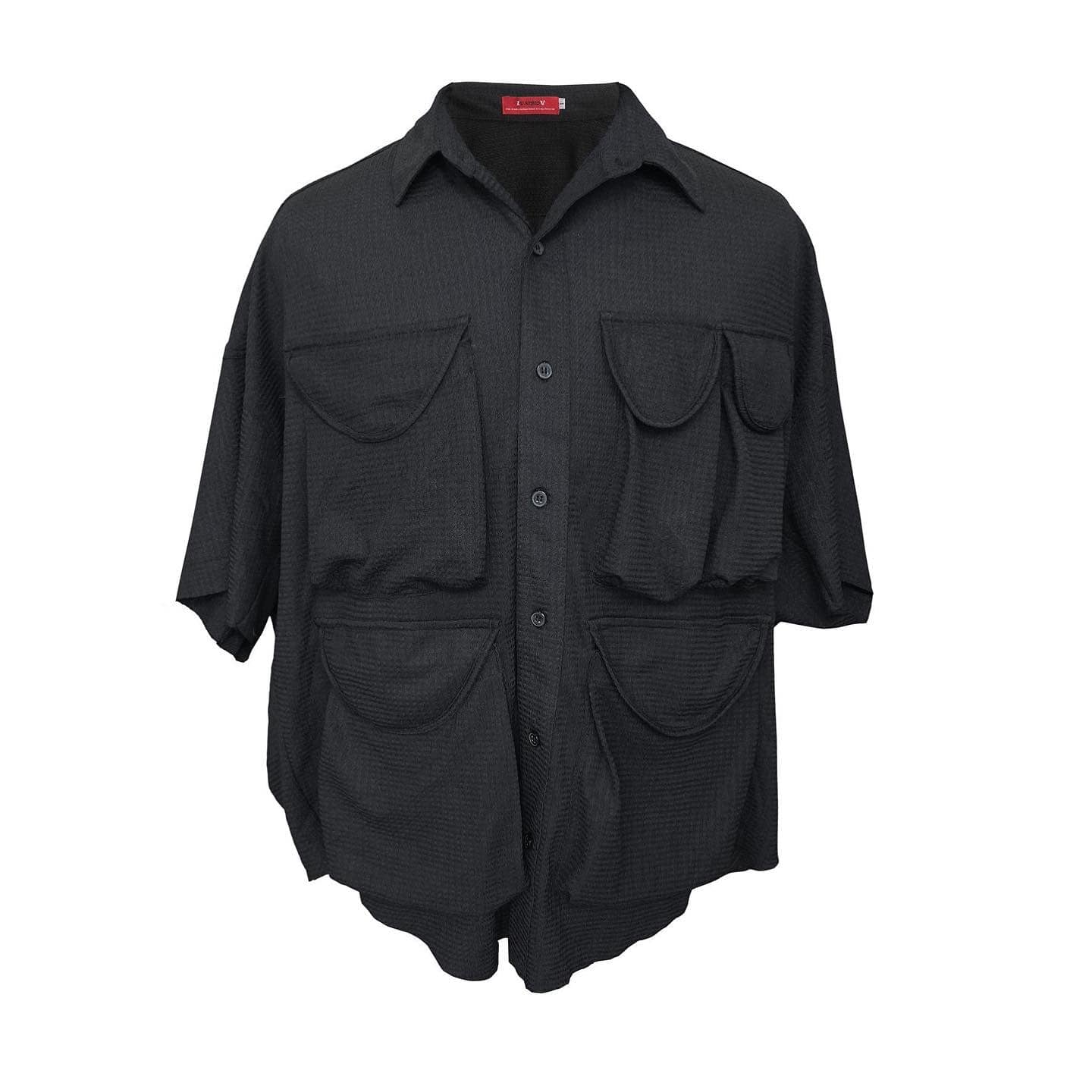 BATWING POCKET SHIRT