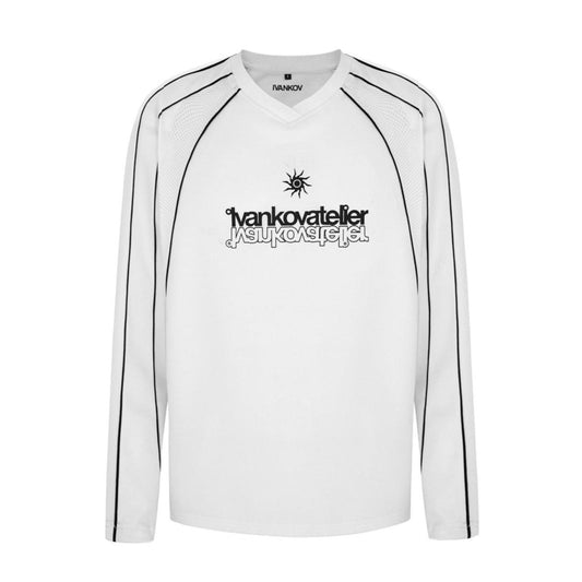 SIGNATURE LOGO JERSEY - WHITE