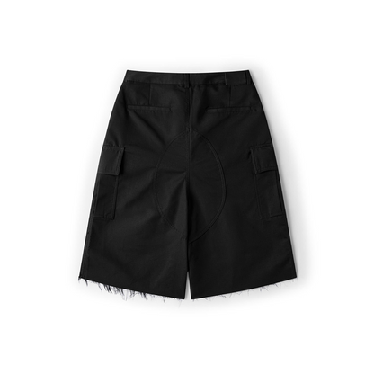ENGINE CARGO SHORT (BLACK)