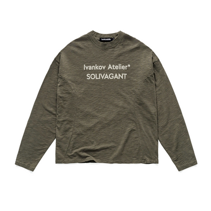 SOLIVAGANT LONGSLEEVES (WASH BROWN)