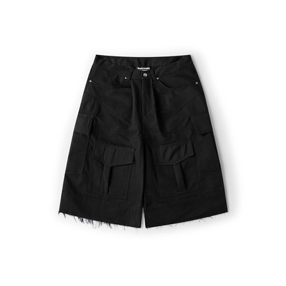 ENGINE CARGO SHORT (BLACK)