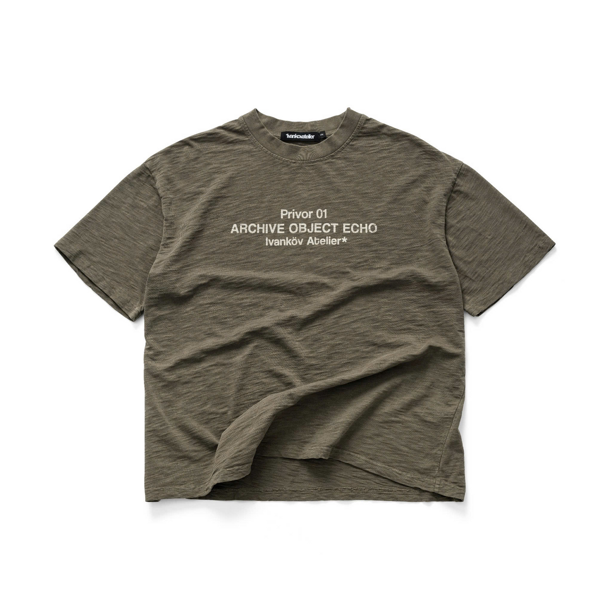 PRIVOR 01 TSHIRT (WASH BROWN)