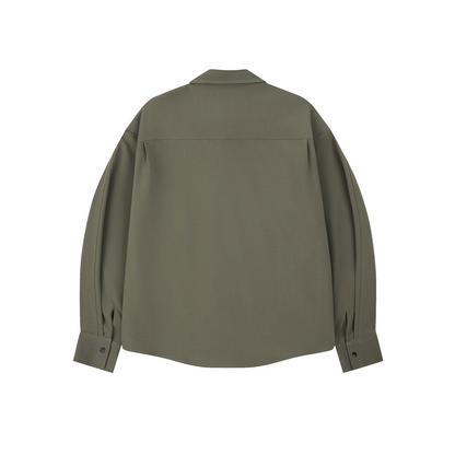 SOBER BUTTON UP OVERSHIRT