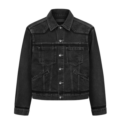 DIVISION DENIM JACKET (GREY)