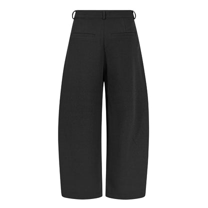BUTTON PLEATED TROUSERS