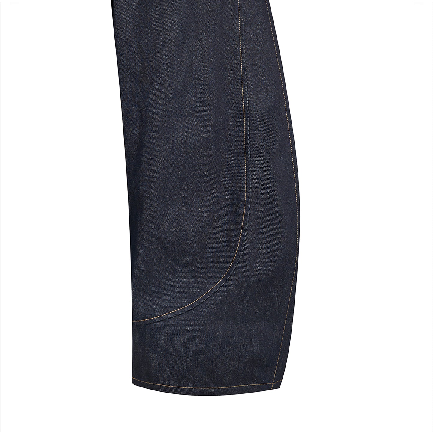 MULE POCKET RAW DENIM PANTS