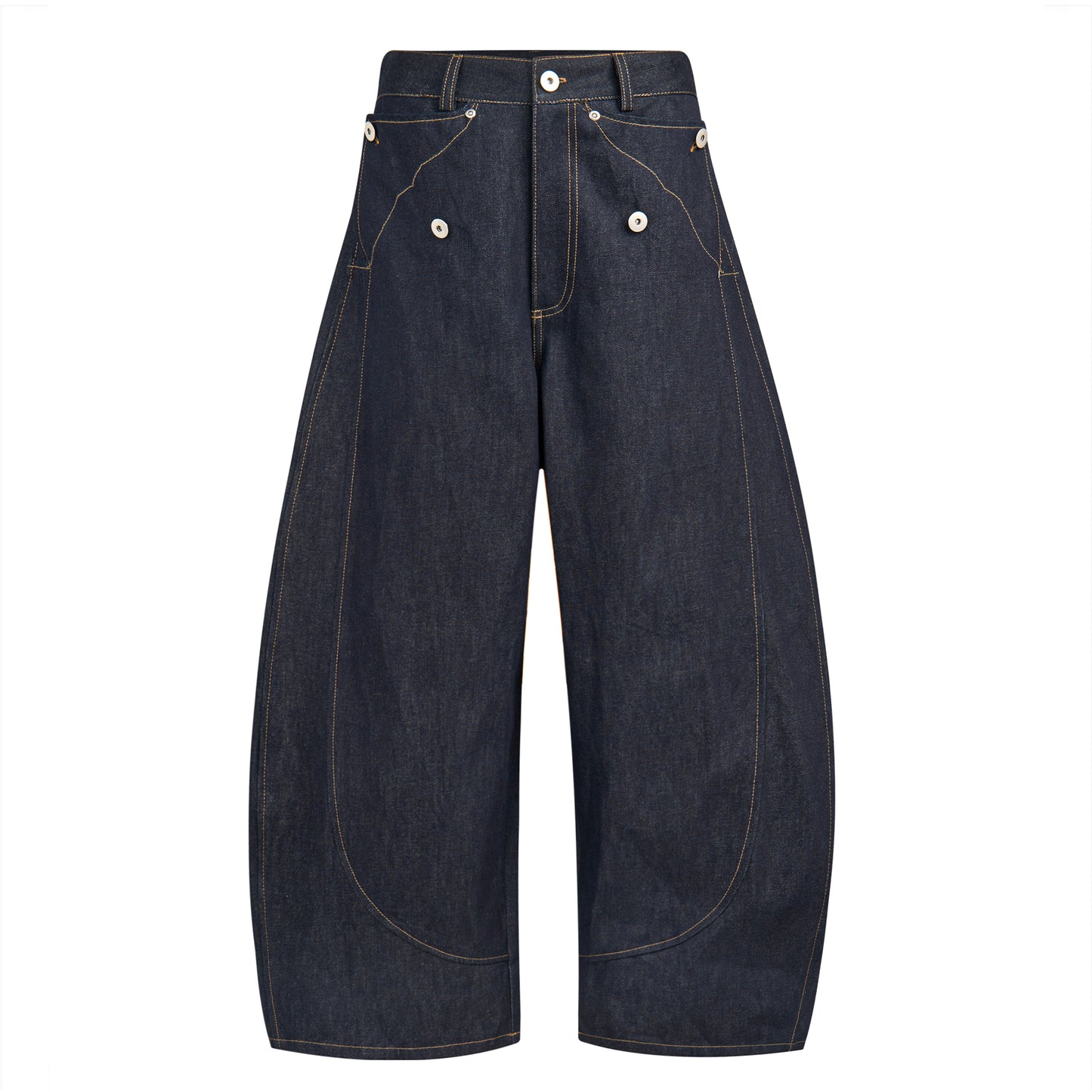 MULE POCKET RAW DENIM PANTS