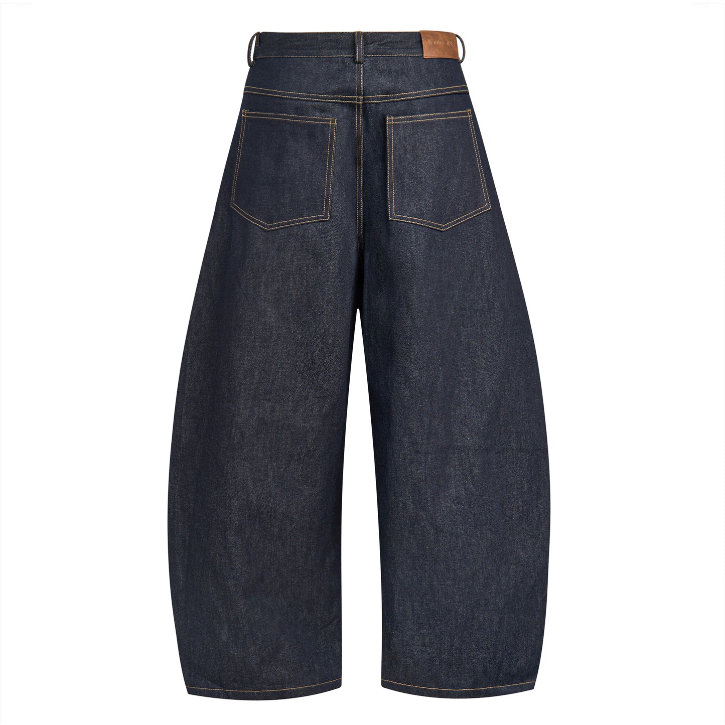 MULE POCKET RAW DENIM PANTS