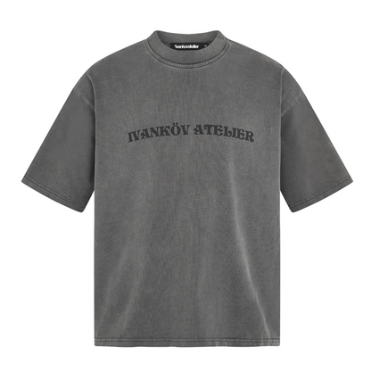 NEW LOGO T-SHIRT (GREY WASHED)