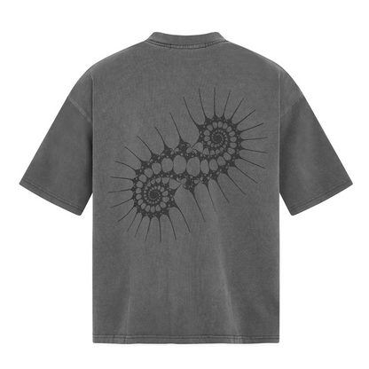 NEW LOGO T-SHIRT (GREY WASHED)