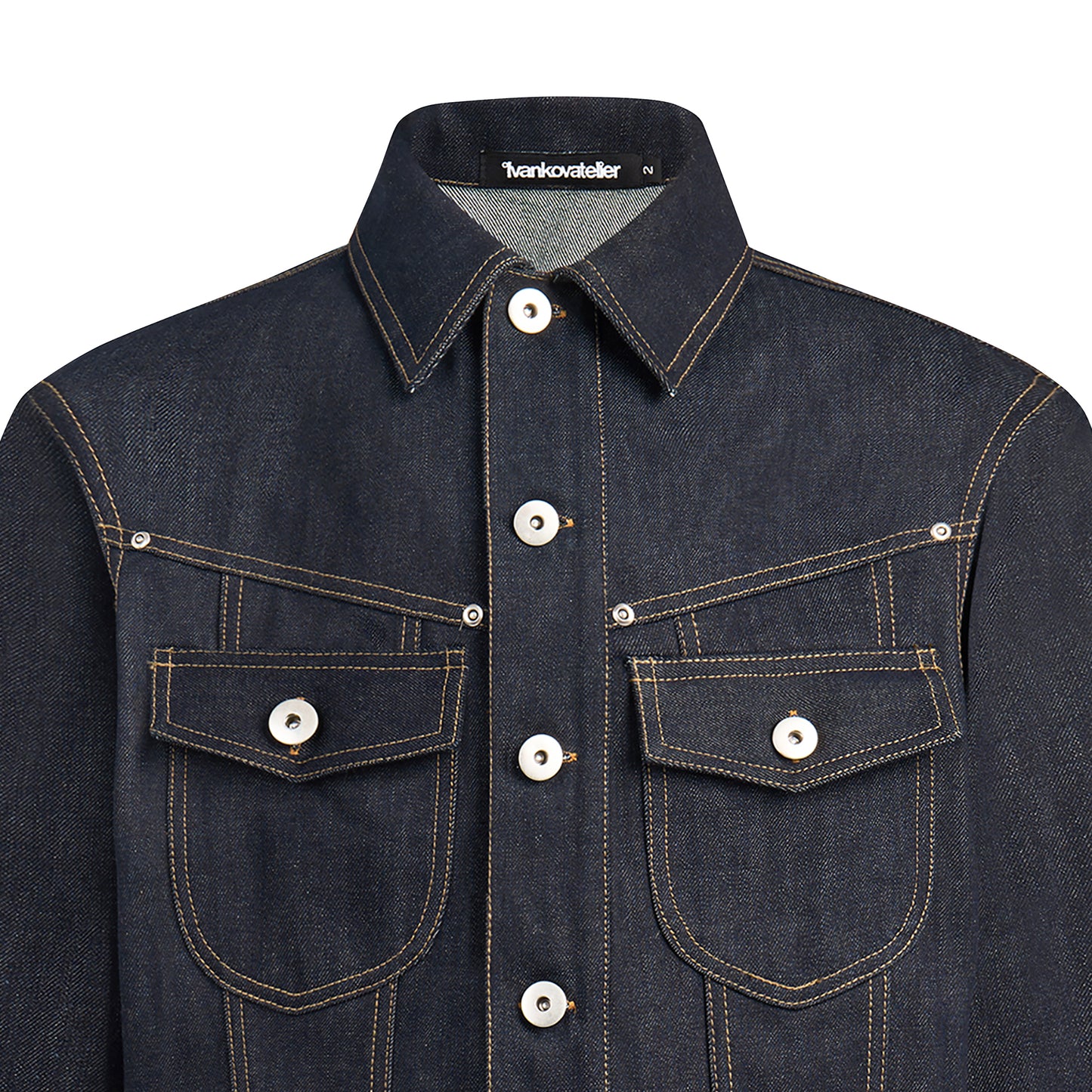 TRUCKER RAW DENIM JACKET
