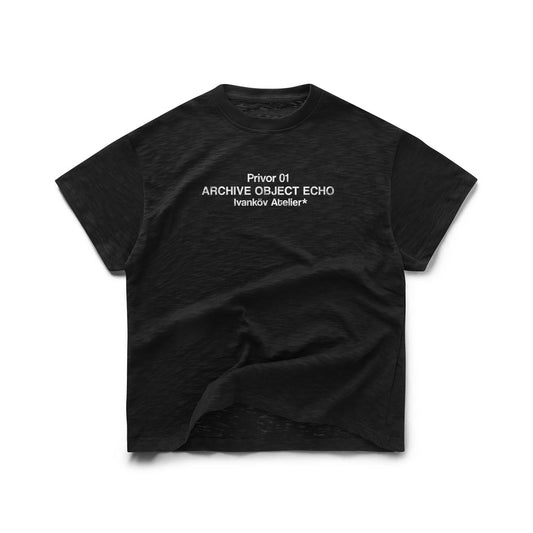 PRIVOR 01 TSHIRT (BLACK)