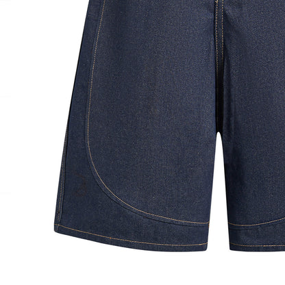 MULE POCKET RAW DENIM SHORT (RAW BLUE)