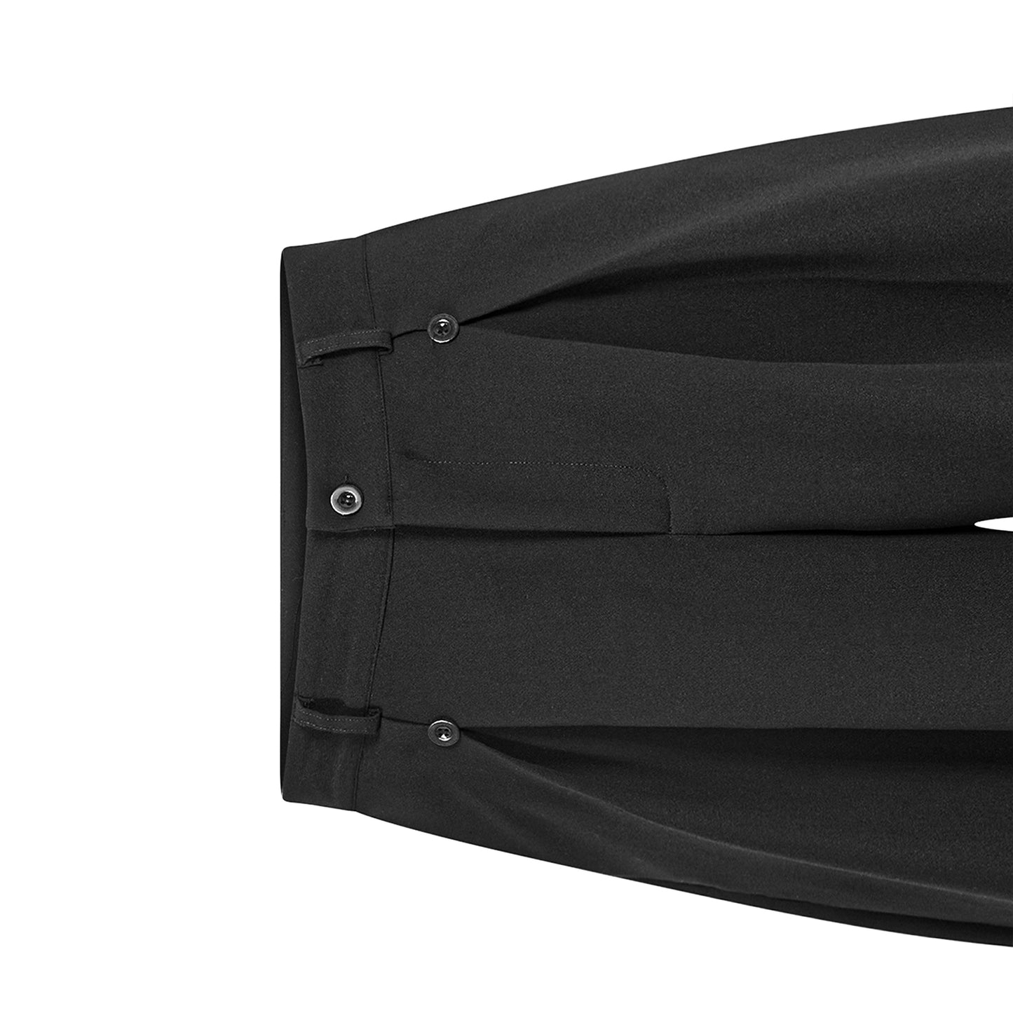 BUTTON PLEATED TROUSERS