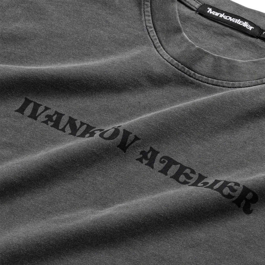 NEW LOGO T-SHIRT (GREY WASHED)