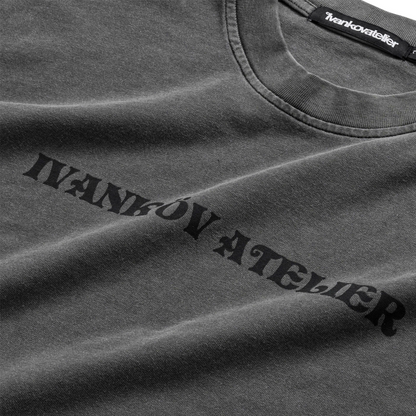 NEW LOGO T-SHIRT (GREY WASHED)