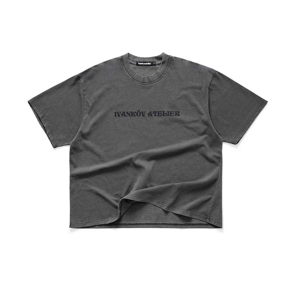 NEW LOGO T-SHIRT (GREY WASHED)