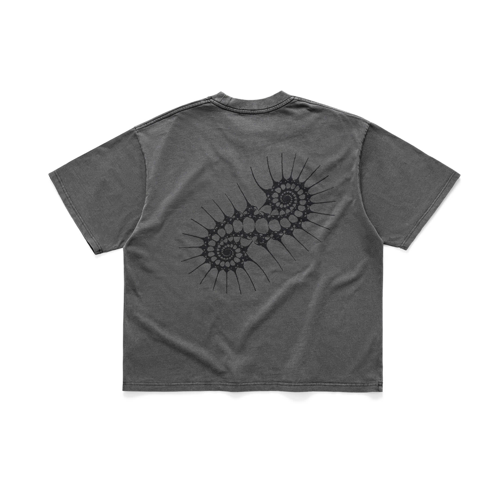 NEW LOGO T-SHIRT (GREY WASHED)