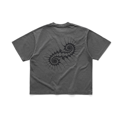 NEW LOGO T-SHIRT (GREY WASHED)