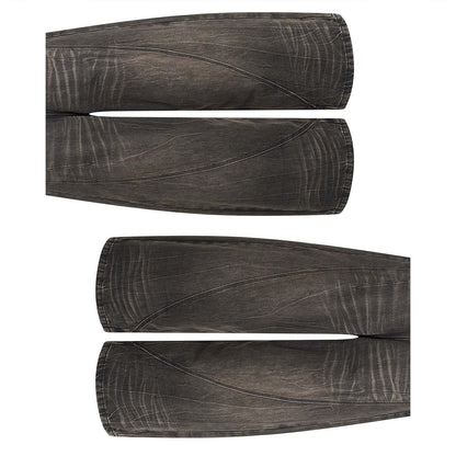 SCAR WASHED DENIM PANTS (BROWN)