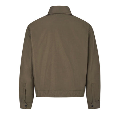 DEJAVU BLOUSON JACKET (BROWN)