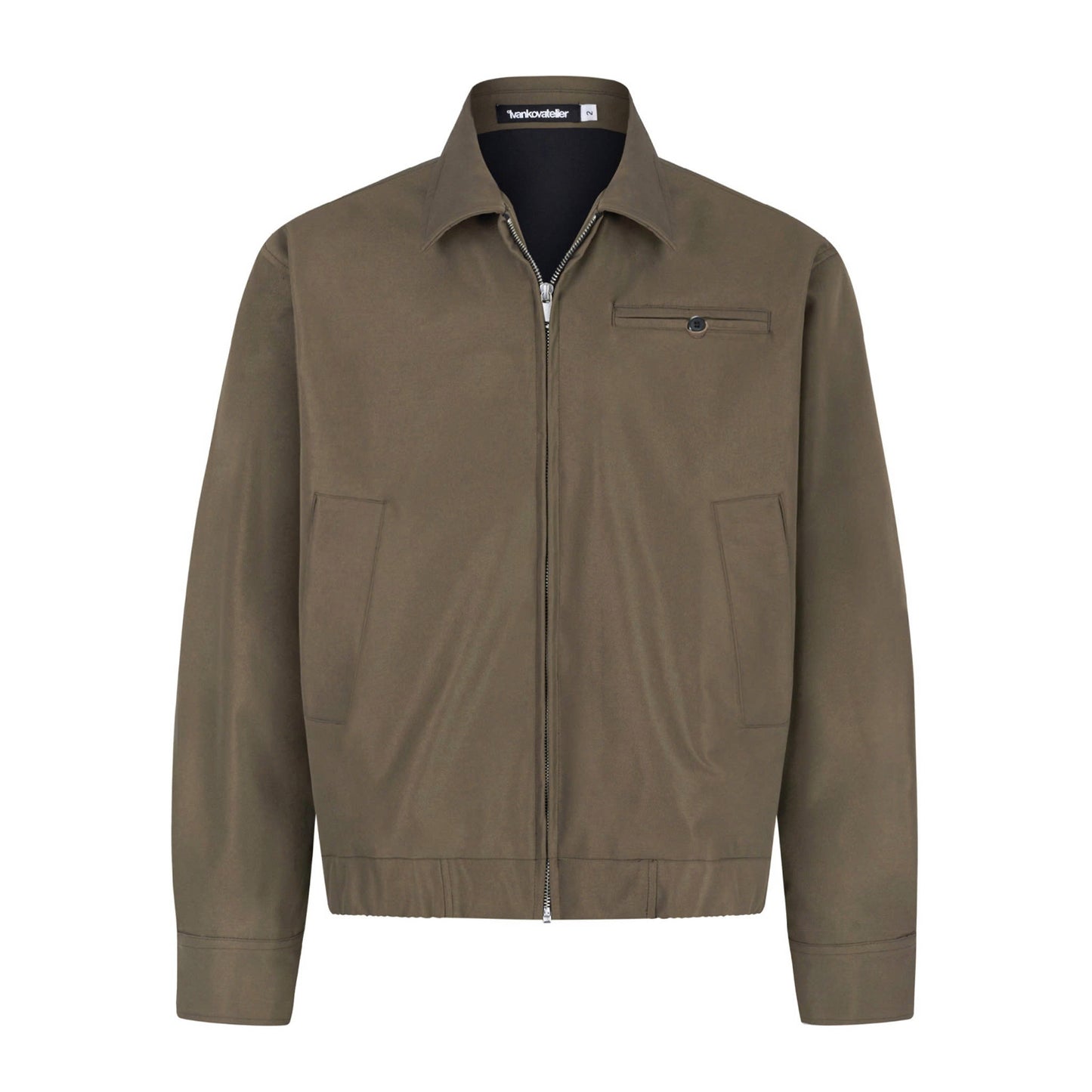 DEJAVU BLOUSON JACKET (BROWN)