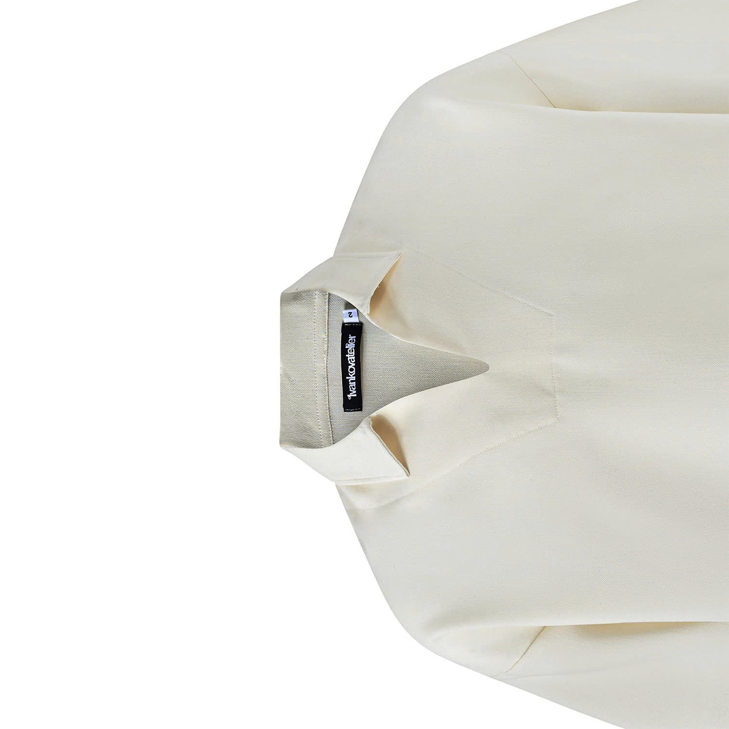 BOXY V-NECK POLO