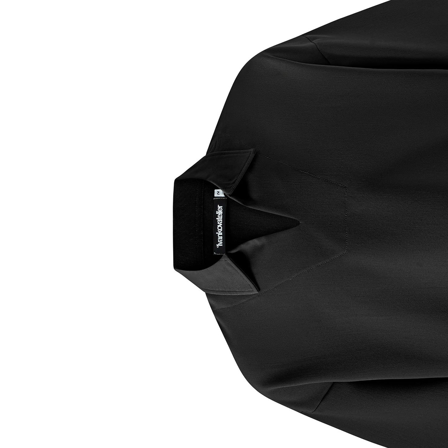 BOXY V-NECK POLO