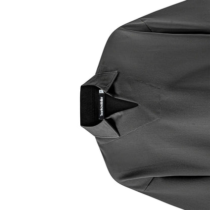 BOXY V-NECK POLO