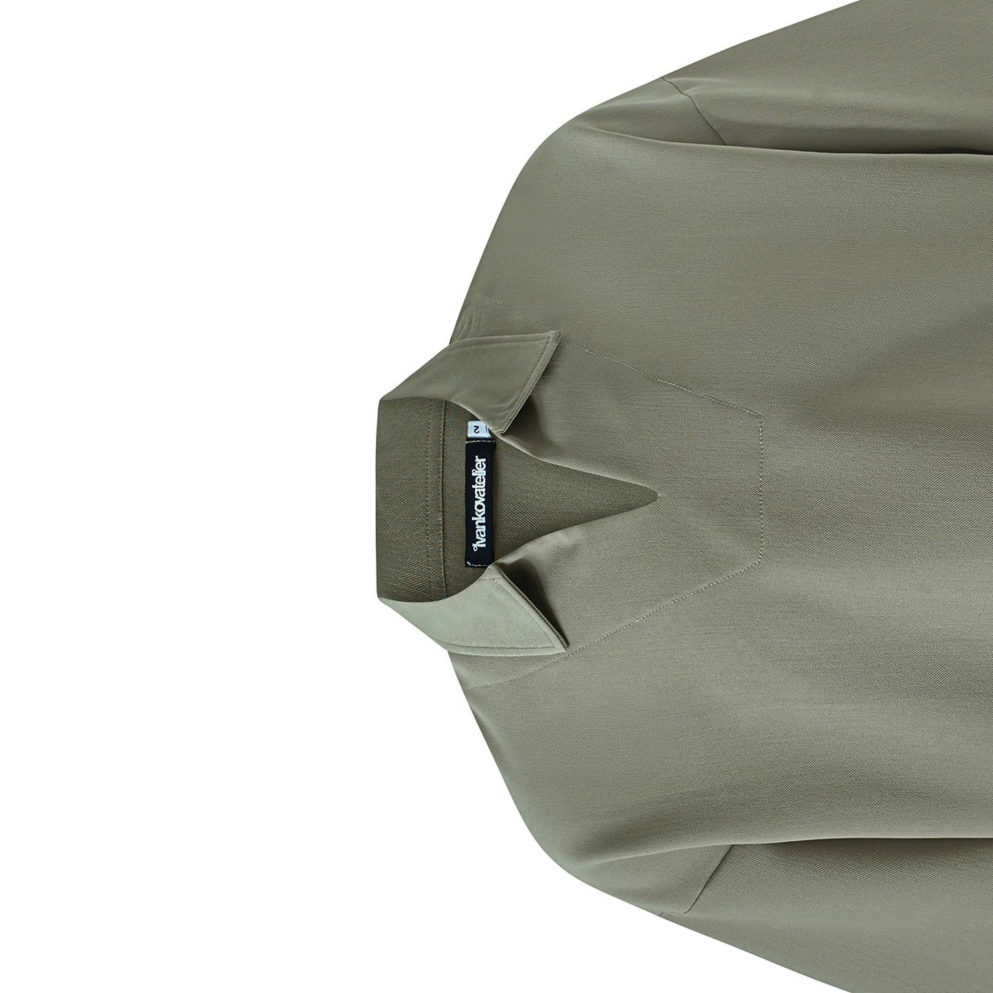 BOXY V-NECK POLO