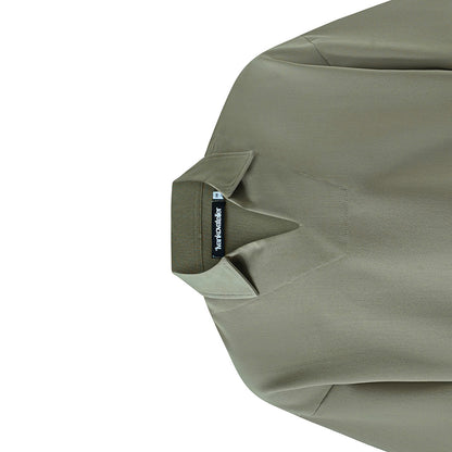 BOXY V-NECK POLO