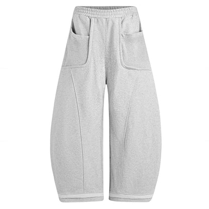 PATTERN RELAXED SWEAT PANTS